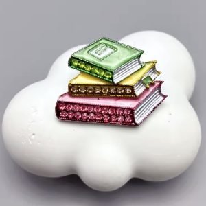 Book brooch