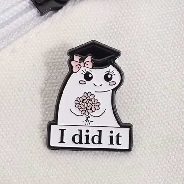 Graduation statement pin