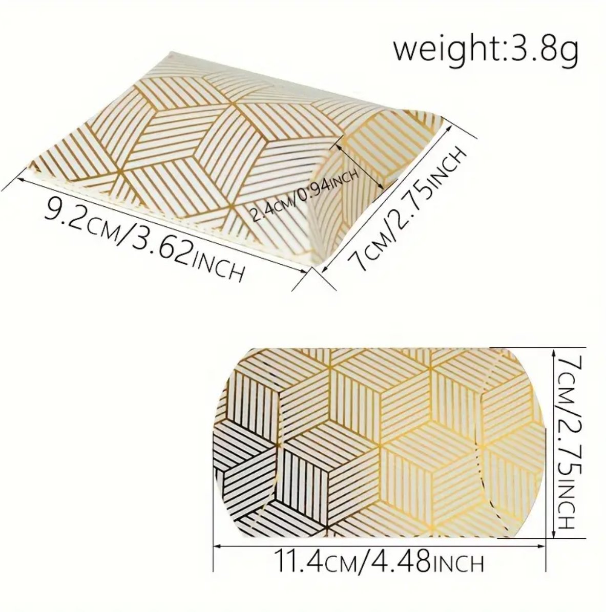 Gold gift box - Image 2