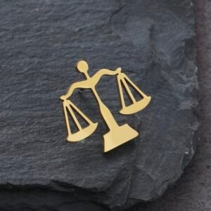 18k gold plated scales