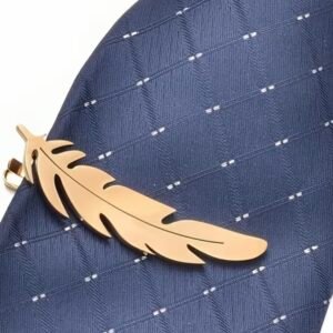 Feather tie pin